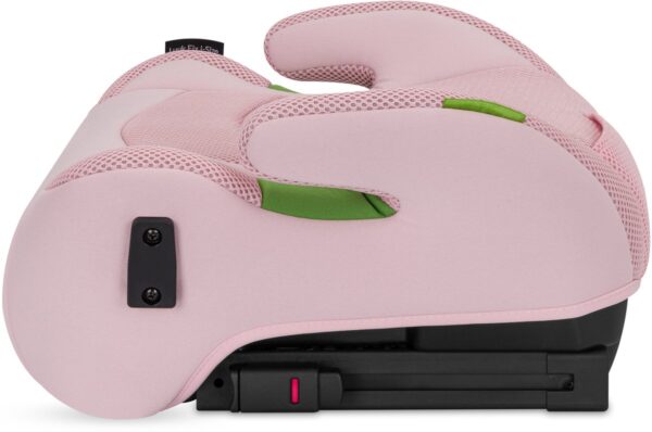 Lionelo Luuk Isofix I-Size auto paliktnis bērniem 125-150cm ar krūzīšu turētāju krāsa Pink Baby