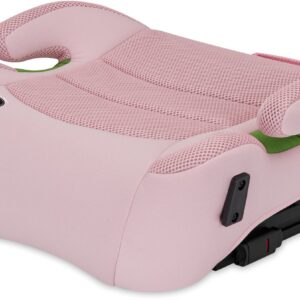 Lionelo Luuk Isofix I-Size auto paliktnis bērniem 125-150cm ar krūzīšu turētāju krāsa Pink Baby