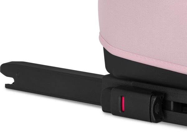 Lionelo Luuk Isofix I-Size auto paliktnis bērniem 125-150cm ar krūzīšu turētāju krāsa Pink Baby