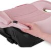 Lionelo Luuk Isofix I-Size auto paliktnis bērniem 125-150cm ar krūzīšu turētāju krāsa Pink Baby