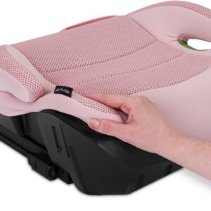 Lionelo Luuk Isofix I-Size auto paliktnis bērniem 125-150cm ar krūzīšu turētāju krāsa Pink Baby