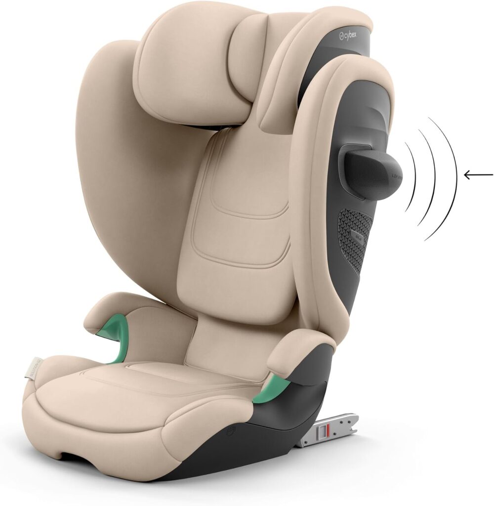 Cybex Solution G2 I-Fix autokrēsliņš bērniem 100-150cm krāsa Almond Beige