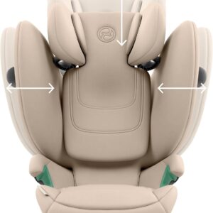 Cybex Solution G2 I-Fix autokrēsliņš bērniem 100-150cm krāsa Almond Beige