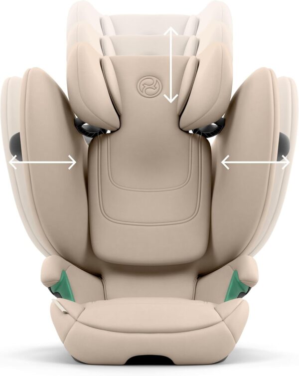 Cybex Solution G2 I-Fix autokrēsliņš bērniem 100-150cm krāsa Almond Beige