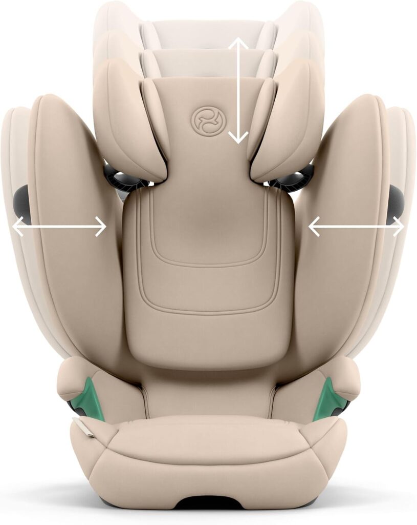 Cybex Solution G2 I-Fix autokrēsliņš bērniem 100-150cm krāsa Almond Beige