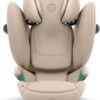 Cybex Solution G2 I-Fix autokrēsliņš bērniem 100-150cm krāsa Almond Beige
