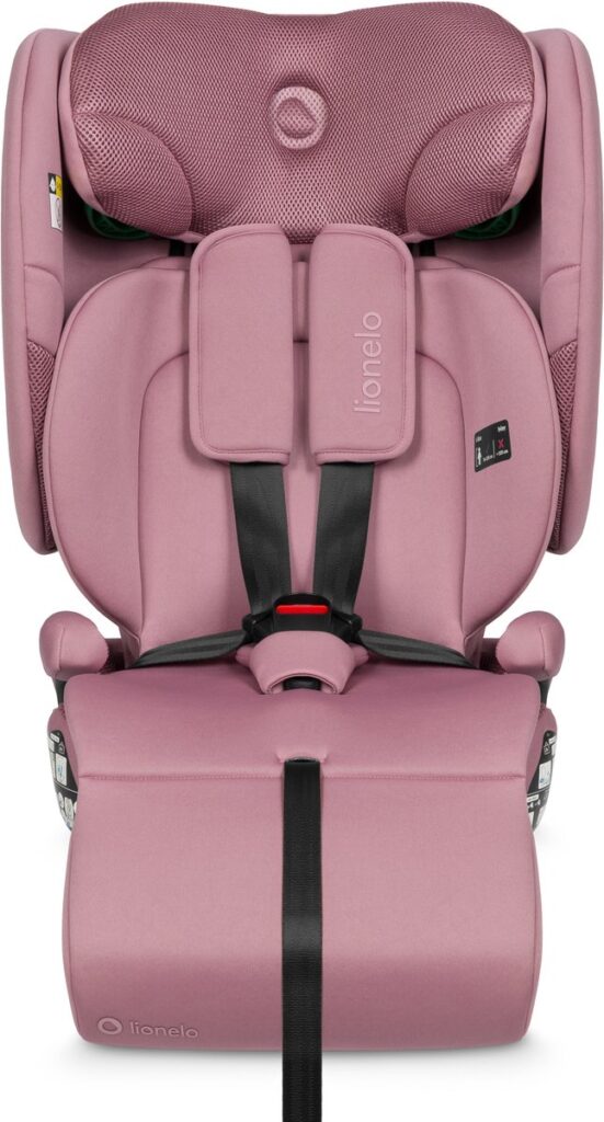Lionelo Nelly I-Size salokāms autokrēsliņš bērniem 76-150cm krāsa Pink Mauve