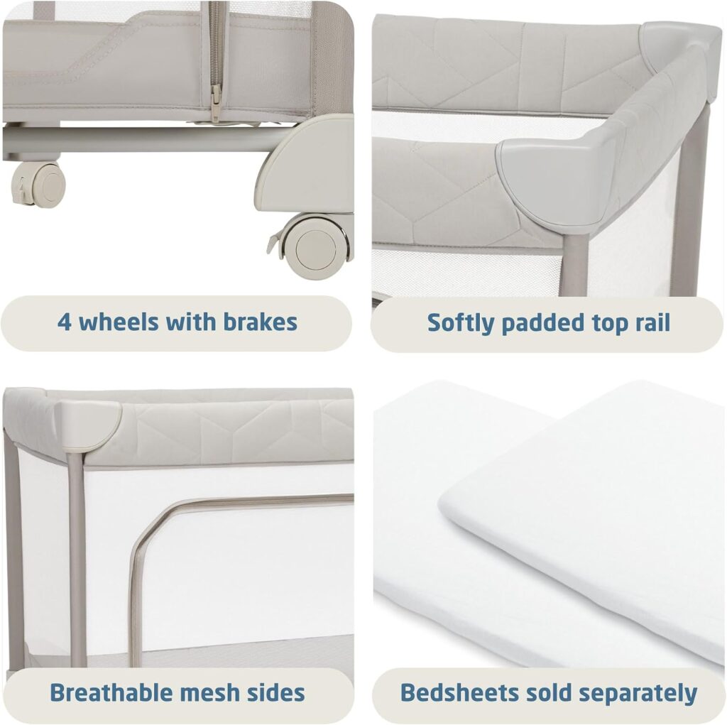 Maxi Cosi MERLIN bērnu ceļojuma gultiņa krāsa ELEGANCE BEIGE