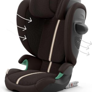 Cybex Solution G2 I-Fix PLUS autokrēsliņš bērniem 100-150cm krāsa Chocolate Brown