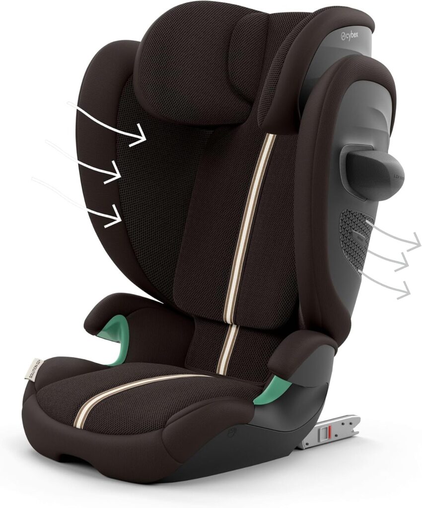 Cybex Solution G2 I-Fix PLUS autokrēsliņš bērniem 100-150cm krāsa Chocolate Brown