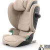 Cybex Solution G2 I-Fix autokrēsliņš bērniem 100-150cm krāsa Almond Beige
