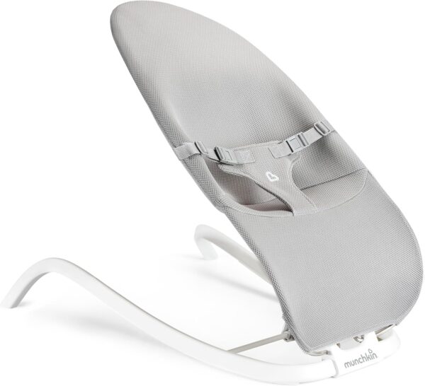 Munchkin Spring 2in1 mazuļu šūpoļkrēsliņš krāsa Grey