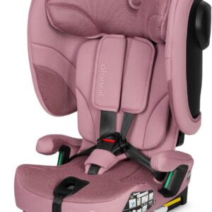 Lionelo Nelly I-Size salokāms autokrēsliņš bērniem 76-150cm krāsa Pink Mauve