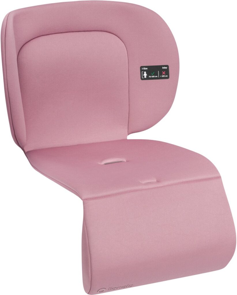 Lionelo Nelly I-Size salokāms autokrēsliņš bērniem 76-150cm krāsa Pink Mauve