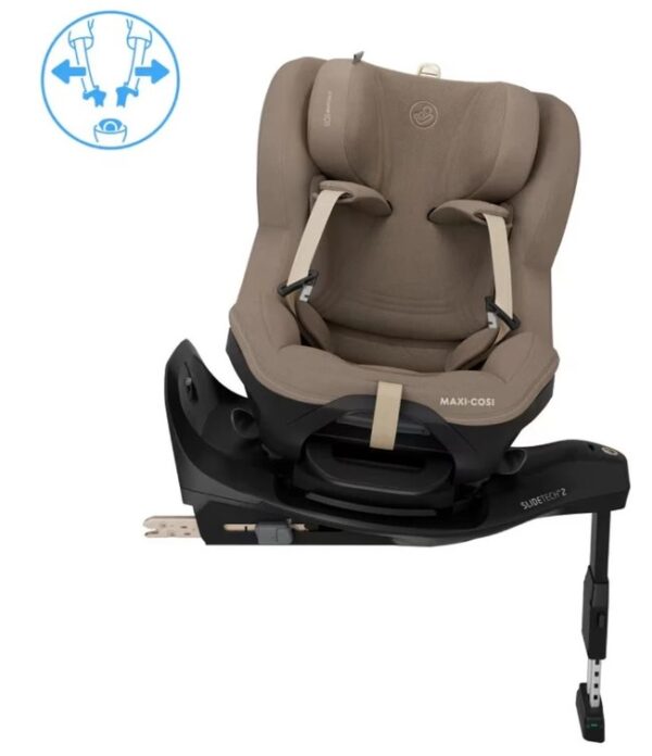 Maxi Cosi Mica SLIDE PRO autokrēsliņš bērniem 40-105cm krāsa Authentic Truffle