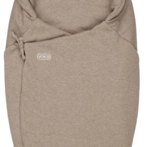 Voksi Wool Wrap mazuļu ietinamā vilnas sedziņa krāsa Walnut
