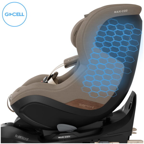 Maxi Cosi Mica SLIDE PRO autokrēsliņš bērniem 40-105cm krāsa Authentic Truffle