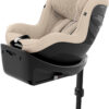 Cybex Sirona G3 PLUS sēžamā daļa bērniem 61-105cm krāsa Almond Beige+ Base G3 rotējoša Isofix bāze