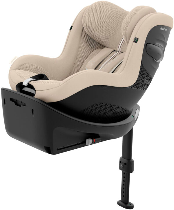 Cybex Sirona G3 PLUS sēžamā daļa bērniem 61-105cm krāsa Almond Beige+ Base G3 rotējoša Isofix bāze