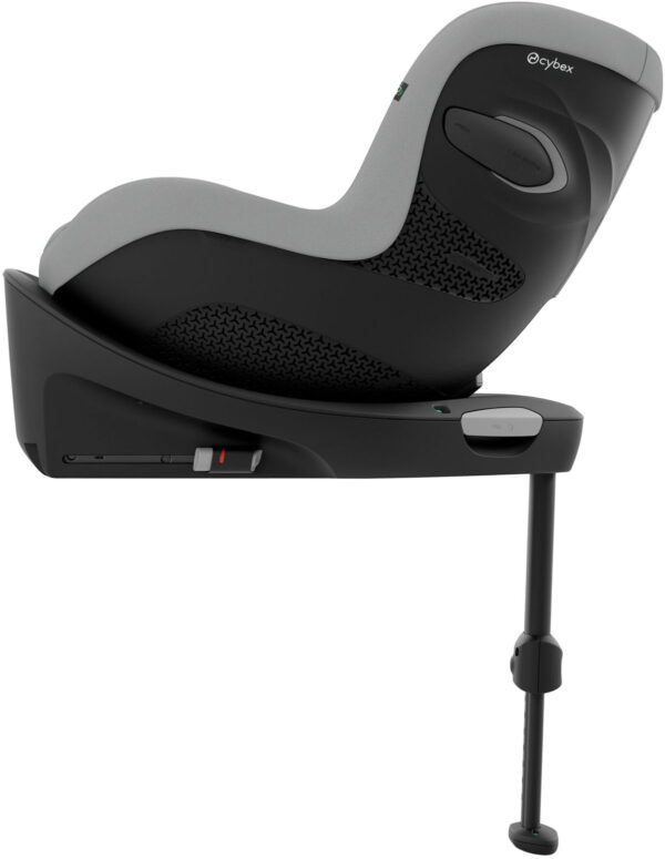 Cybex Sirona G3 PLUS sēžamā daļa bērniem 61-105cm krāsa Stone Grey + Base G3 rotējoša Isofix bāze