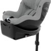Cybex Sirona G3 PLUS sēžamā daļa bērniem 61-105cm krāsa Stone Grey + Base G3 rotējoša Isofix bāze