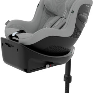 Cybex Sirona G3 PLUS sēžamā daļa bērniem 61-105cm krāsa Stone Grey + Base G3 rotējoša Isofix bāze