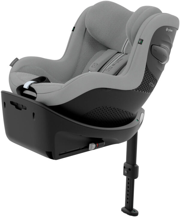 Cybex Sirona G3 PLUS sēžamā daļa bērniem 61-105cm krāsa Stone Grey + Base G3 rotējoša Isofix bāze