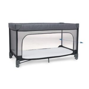 Maxi Cosi MERLIN bērnu ceļojuma gultiņa krāsa ELEGANCE GRAPHITE