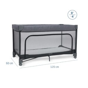 Maxi Cosi MERLIN bērnu ceļojuma gultiņa krāsa ELEGANCE GRAPHITE