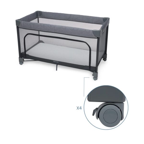Maxi Cosi MERLIN bērnu ceļojuma gultiņa krāsa ELEGANCE GRAPHITE