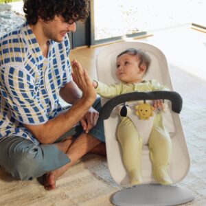 BabyBjorn Toy for Bouncer mīkstā rotaļlieta šūpuļkrēslam krāsa Sunny Friends