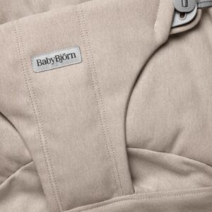 BabyBjorn BLISS šūpuļkrēsls mazuļiem 0-13kg krāsa Light Beige Melange Woven