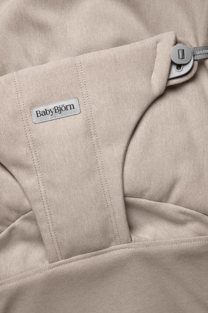 BabyBjorn BLISS šūpuļkrēsls mazuļiem 0-13kg krāsa Light Beige Melange Woven