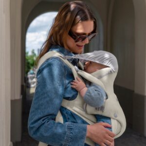 BabyBjorn HOLD ergosoma mazuļiem 0-18mēn. krāsa Cream Airy Mesh