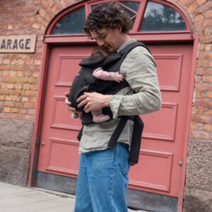 BabyBjorn HOLD ergosoma mazuļiem 0-18mēn. krāsa Black Airy Mesh