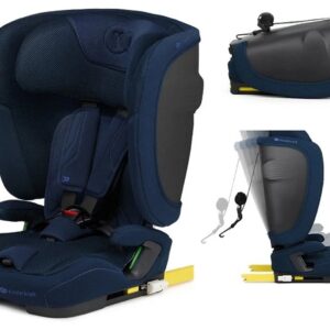 Kinderkraft Fix2Go I-Size salokāms autokrēsliņš bērniem 76-150cm krāsa Navy