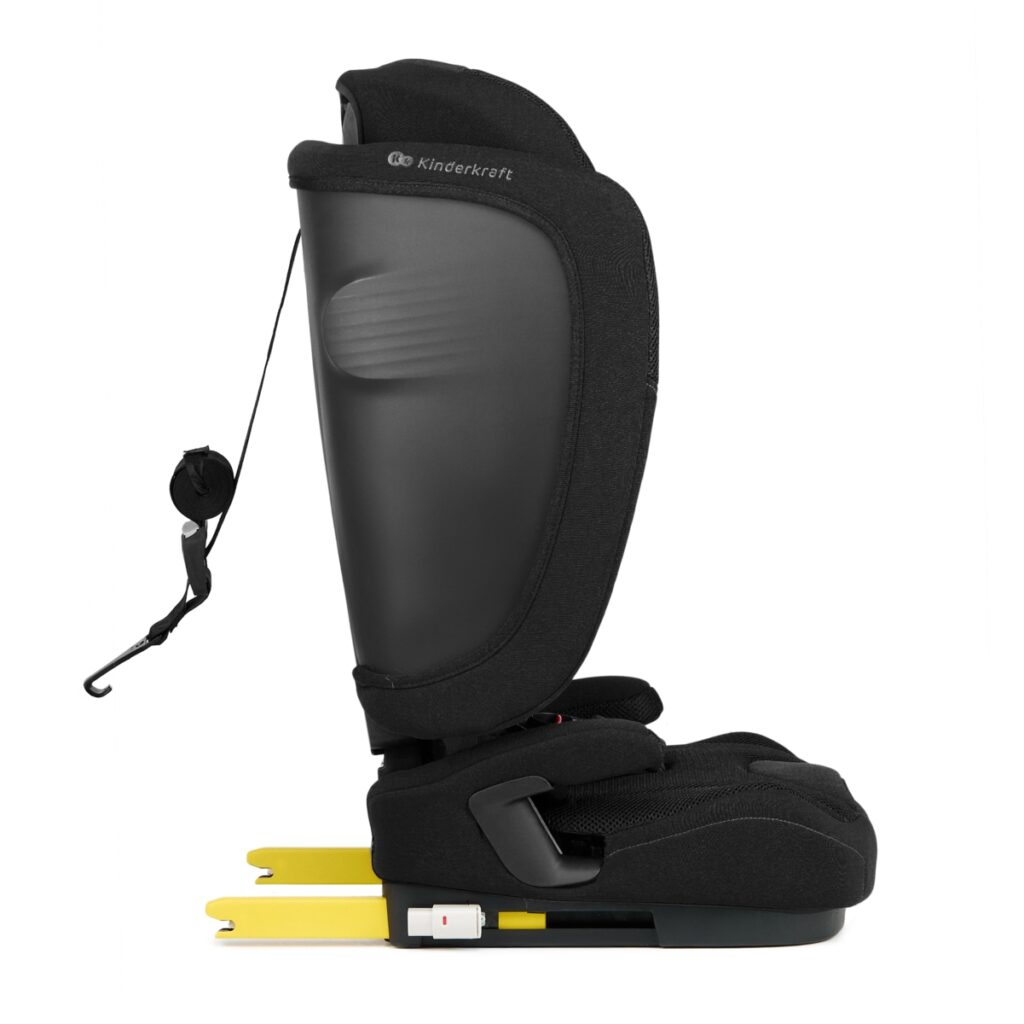 Kinderkraft Fix2Go I-Size salokāms autokrēsliņš bērniem 76-150cm krāsa Black