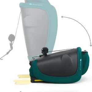 Kinderkraft Fix2Go I-Size salokāms autokrēsliņš bērniem 76-150cm krāsa Green
