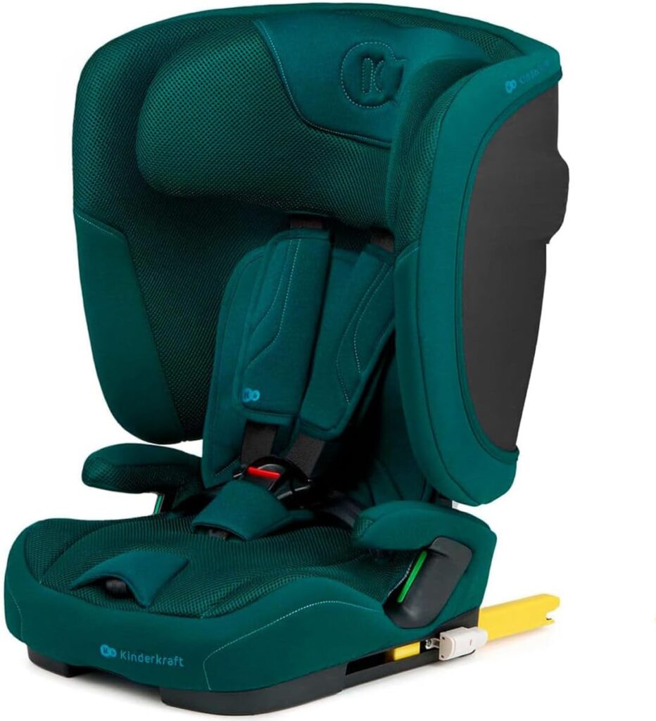 Kinderkraft Fix2Go I-Size salokāms autokrēsliņš bērniem 76-150cm krāsa Green