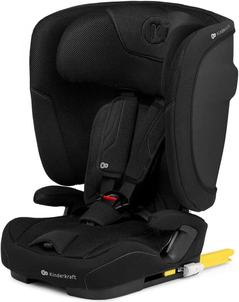 Kinderkraft Fix2Go I-Size salokāms autokrēsliņš bērniem 76-150cm krāsa Black