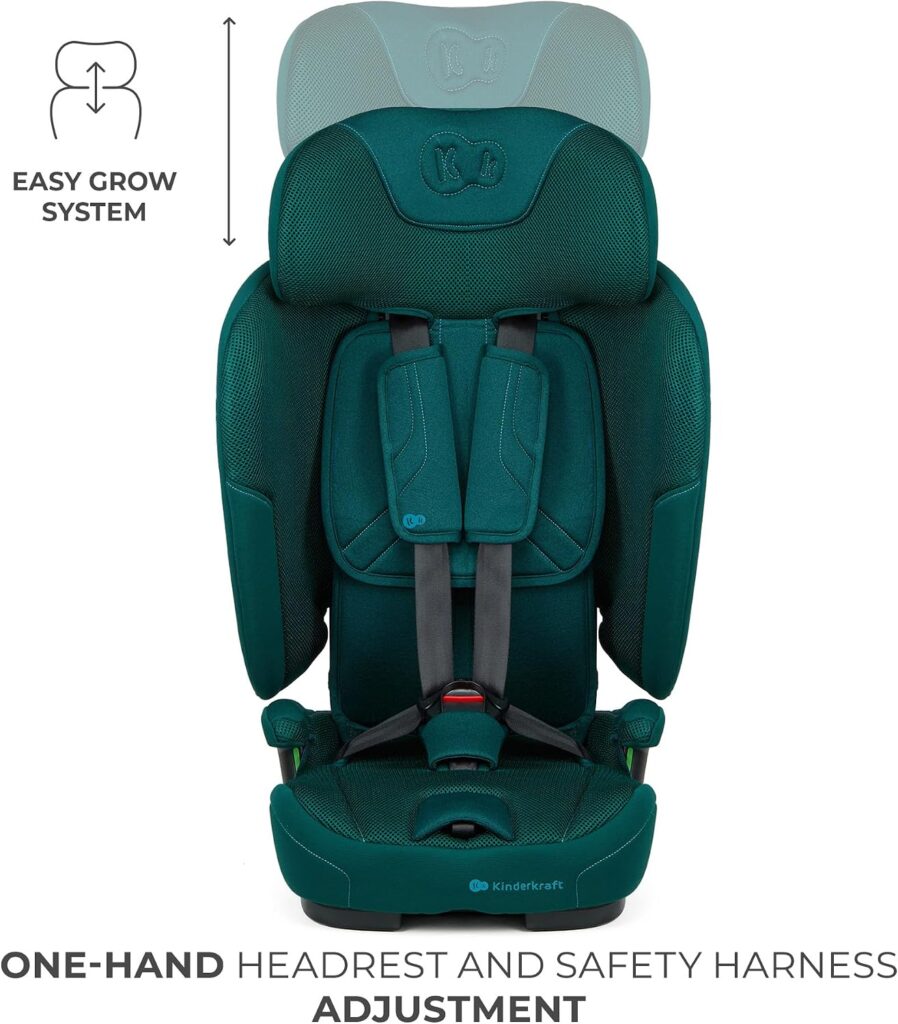 Kinderkraft Fix2Go I-Size salokāms autokrēsliņš bērniem 76-150cm krāsa Green