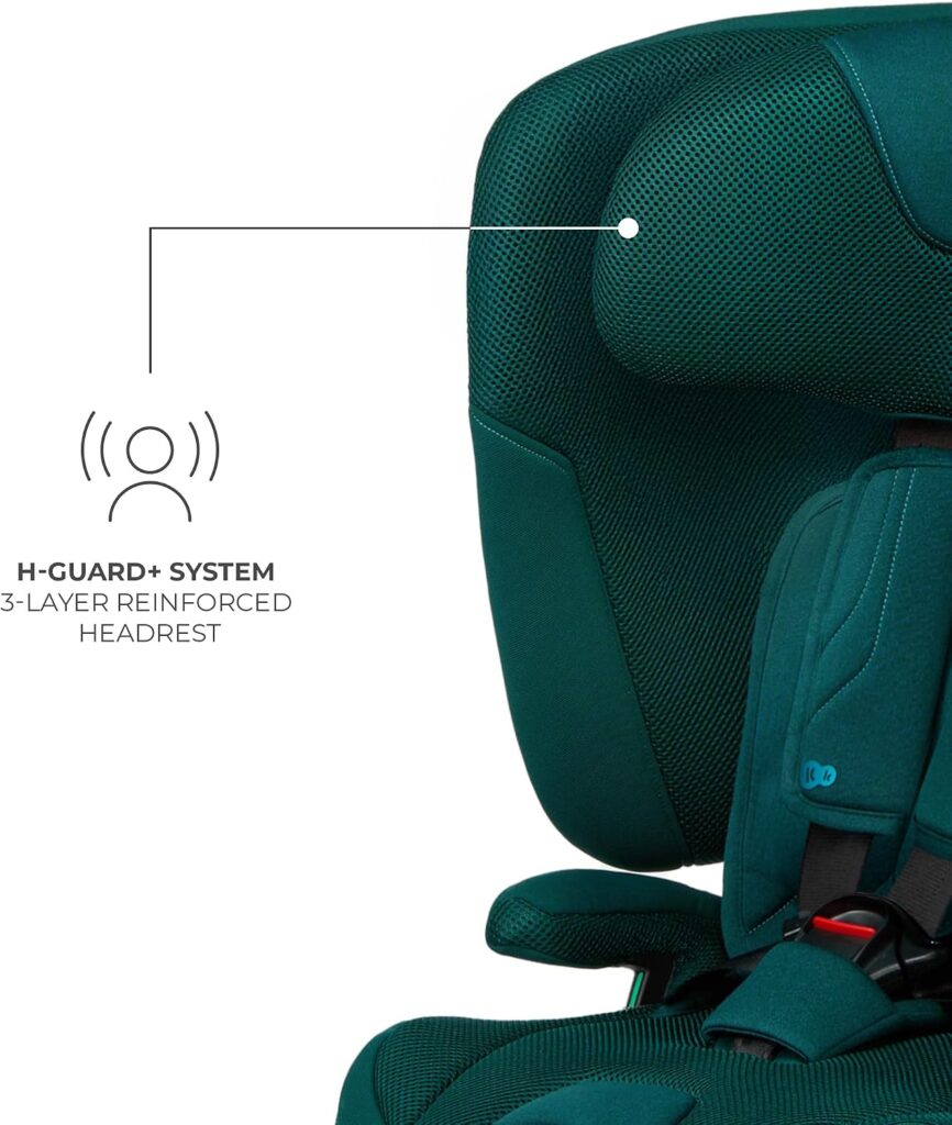 Kinderkraft Fix2Go I-Size salokāms autokrēsliņš bērniem 76-150cm krāsa Green