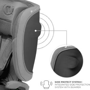 Kinderkraft Fix2Go I-Size salokāms autokrēsliņš bērniem 76-150cm krāsa Grey