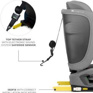 Kinderkraft Fix2Go I-Size salokāms autokrēsliņš bērniem 76-150cm krāsa Grey