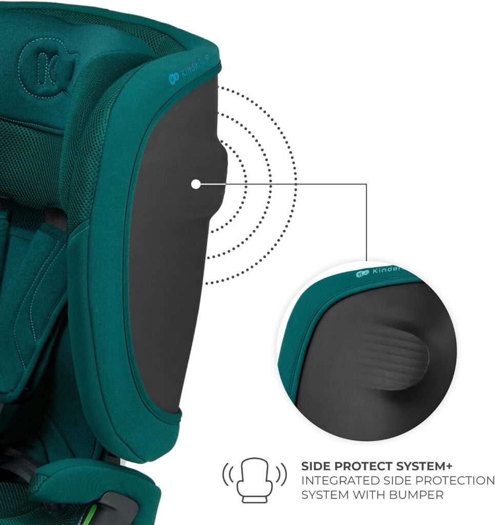 Kinderkraft Fix2Go I-Size salokāms autokrēsliņš bērniem 76-150cm krāsa Green