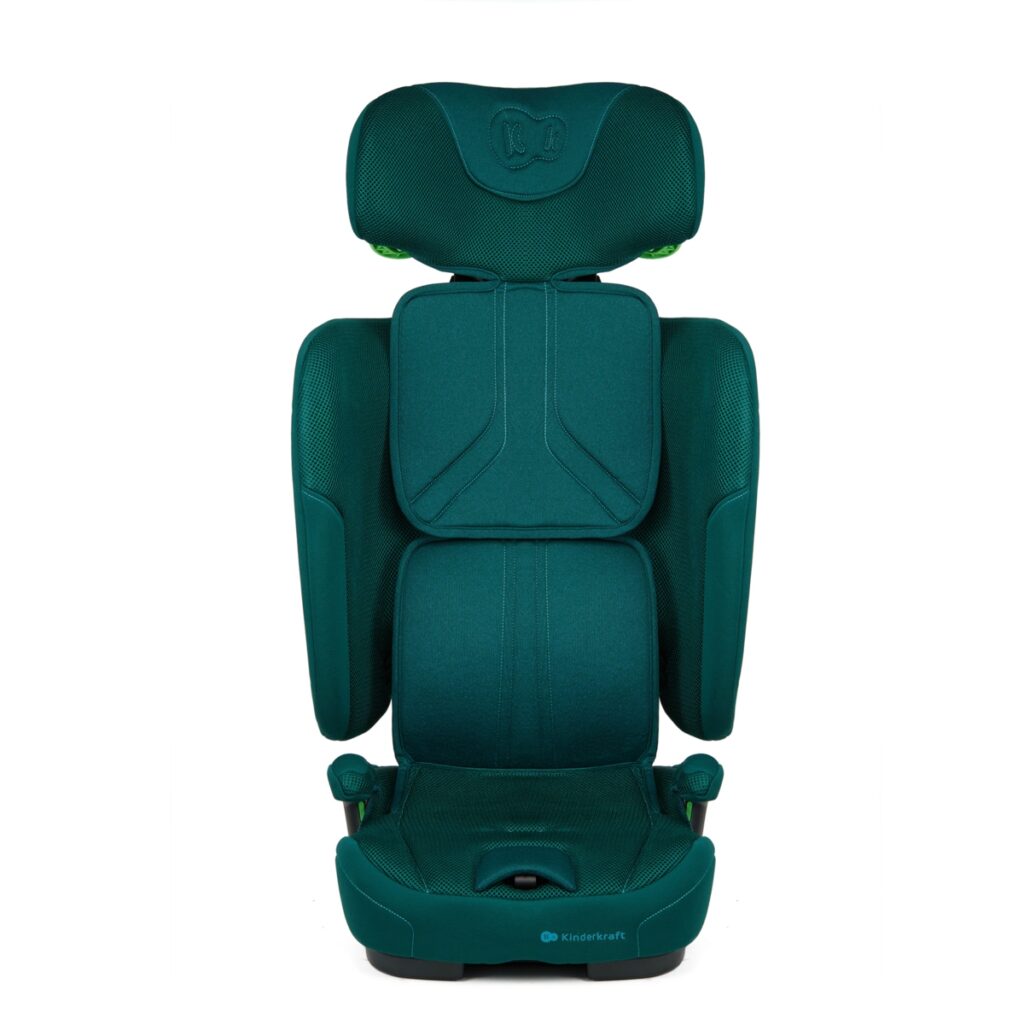 Kinderkraft Fix2Go I-Size salokāms autokrēsliņš bērniem 76-150cm krāsa Green