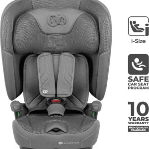 Kinderkraft Fix2Go I-Size salokāms autokrēsliņš bērniem 76-150cm krāsa Grey