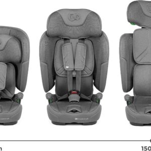 Kinderkraft Fix2Go I-Size salokāms autokrēsliņš bērniem 76-150cm krāsa Grey