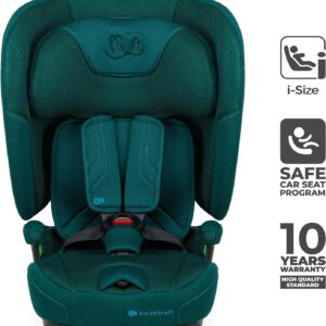 Kinderkraft Fix2Go I-Size salokāms autokrēsliņš bērniem 76-150cm krāsa Green