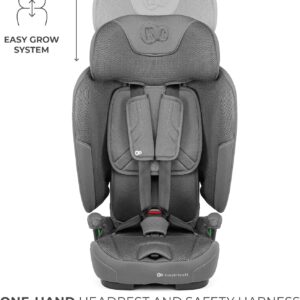 Kinderkraft Fix2Go I-Size salokāms autokrēsliņš bērniem 76-150cm krāsa Grey